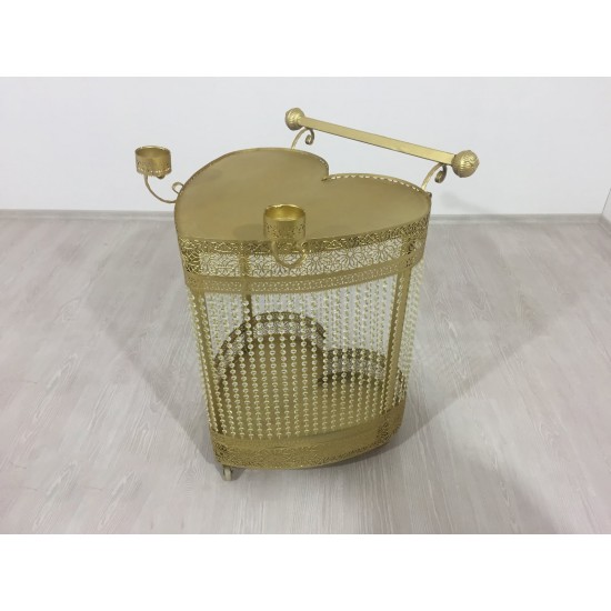 Kiralık Gold Pasta Arabası